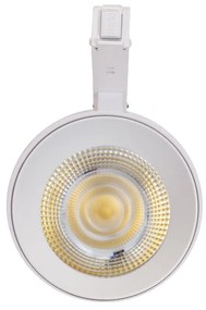 Faro LED 30W Magnetico, CCT, CRI92, 36°, Nero, 48V - BRIDGELUX LED Colore Bianco Variabile CCT