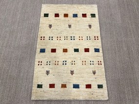 Gabbeh Tappeto persiano 130 x 80 Beige (Iran) Annodato A Mano