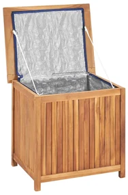 Baule da giardino 60x50x58 cm in legno massello di teak