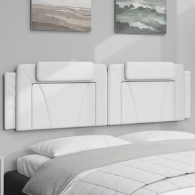 Cuscino Testiera Bianco 180 Cm İn Similpelle /