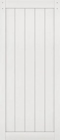 Anta per porta scorrevole esterno muro Oregon in mdf bianco, L 96 x H 215 cm spessore 35 mm, apertura reversibile