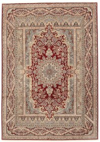 Isfahan Tappeto 240 x 340 (Iran) Annodato A Mano