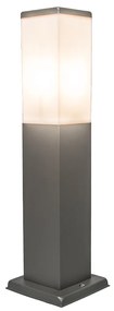 Lampioncino esterno moderno grigio scuro 45 cm IP44 - MALIOS