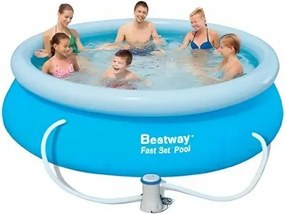 Piscina Gonfiabile Bestway Azzurro 3800 l 305 x 76 cm