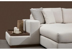 Divano angolare bianco (a U) Loop - Balcab Home