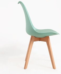 Pack 4 Sedie Synk Basic - Celadon