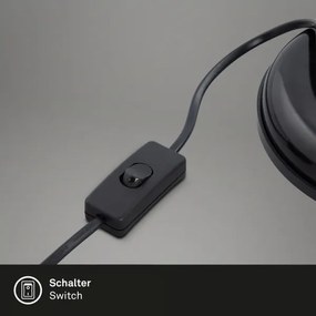 Brilo - Lampada da tavolo PIXA 1xE14/25W/230V nera