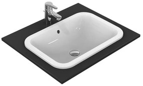 Lavabo da appoggio IDEAL STANDARD rettangolare in ceramica L 58 x H 17.5 x P 41 cm bianco