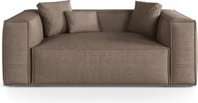 Divano Aveiro 2 posti in tessuto strutturato – 180x118x86 cm