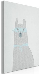 Quadro Mysterious Lama (1 Part) Vertical