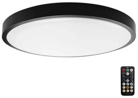 Plafoniera LED da bagno con sensore LED/18W/230V 4000K IP44 nero