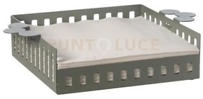 Portatovaglioli old grande giada in ferro 29x21x6hcm