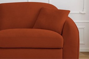 Divano arancione allungabile 235 cm Cezanne – Bobochic Paris