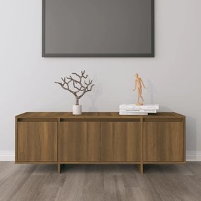 Mobile Porta Tv Rovere Marrone 120x30x40,5 Cm İn Truciolato /