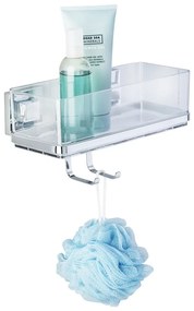 Ripiano autoportante con 2 ganci Vacuum-Loc, capacità di carico fino a 33 kg Quadro - Wenko