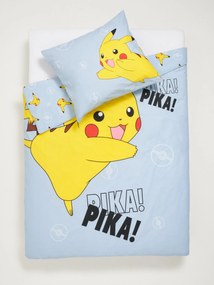 Sinsay - Set di biancheria da letto Pokémon - blu pallido