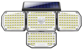 Immax 08499L - Applique a LED solare con sensore LED/5W/5,5V IP44
