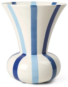 Vaso in ceramica bianca dipinto a mano Signature - Kähler Design