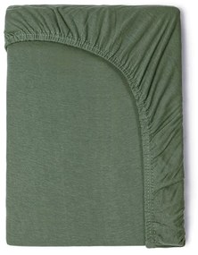 Lenzuolo elastico in cotone verde baby, 60 x 120 cm - Good Morning