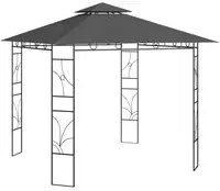 Gazebo 3x3x2,7 m Antracite 160 g/m cod mxl 66145