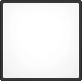 Eglo 901728 - LED RGBW dimmerabile, plafoniera fumé FUEVA-Z LED/17,8W/230V 39,9cm IP44 nero