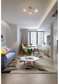 Searchlight 11523-3GO - Plafoniera ASTRAL 3xG9/33W/230V dorata