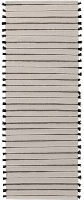 benuta Pop Tappeto di cotone Bo Ivory 70x200 cm - Tappeto design moderno soggiorno