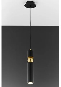 Jupiter 2003 - Lampadario a sospensione con filo ALAS 1xGU10/10W/230V nero/oro
