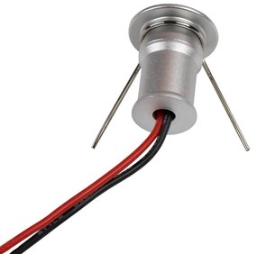 Kit 2 Faretti Segnapasso LED 1W - IP44 Colore Bianco Freddo 6.000K