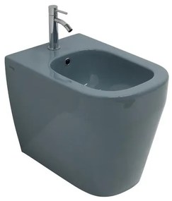 Bidet filomuro TUTTOEVO OLYMPIA CERAMICA L 36 x H 42 x P 53 cm Petrolio lucido