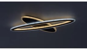 Rabalux 71313-LED Plafoniera dimmerabile TANELI 70W/230V 3000/4000/6000K nero+telecomando