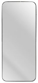 Specchio da parete 35 x 15 x 81 cm Nero Metallo