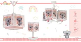 Dalber 63267S - Lampadario per bambini KOALA 3xE27/60W/230V