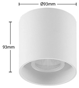 Arcchio Arrchio plafoniera LED Zaki rotonda, bianco