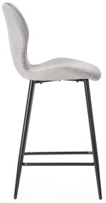 Set di sbagelli da bar beige in imbottito 2 pz (altezza della seduta 65 cm) Muli – Marckeric