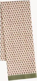 Tovaglia fatta a mano con motivo floreale Melon