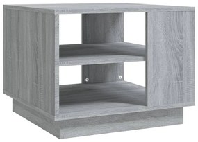 Tavolino da salotto grigio sonoma 55x55x43 cm in truciolato