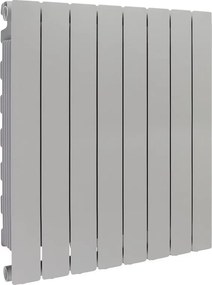 Termosifone in alluminio 8 elementi interasse 700 mm PRODIGE MODERN silver