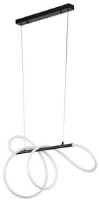 Lampadario LED a sospensione su cavo FLEXI LED/36W/230V 4000K nero