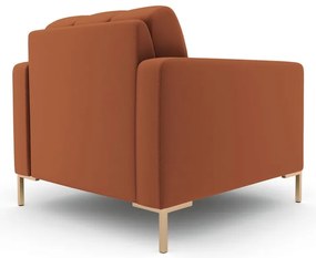 Poltrona in colore mattone Bali - Cosmopolitan Design