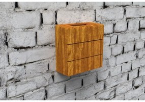 Immax 08523L - Applique da esterno LED LUXLINE 6W/230V 3000K IP54 noce