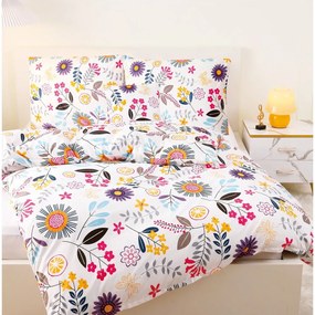 Biancheria da letto singola a 6 pezzi in microsatin 140x200 cm Lucy - My House