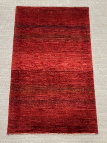 Loribaft Tappeto 110x70 Rosso (Iran) Annodato A Mano