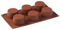 Stampo in silicone per muffin, 6 porzioni cod 77898