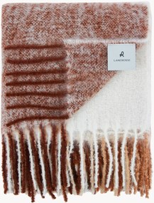 Plaid in mohair Degradé