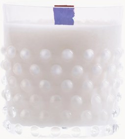 Candela profumata fatta a mano a una fiamma Opaline Hobnail (mandarino e melograno)