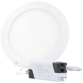 Faretto Pannello Led Da Incasso Rotondo 12W Bianco Caldo Diametro 170mm SKU-7861