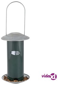 Esschert Design Distributore di Semi per Uccelli Verde