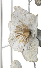 Pannello decorativo a fiori in ferro 50x5,5x90,5 cm Flix