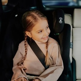 Lionelo - Seggiolino auto IGO i-Size 100-150 cm Nero Carbonio